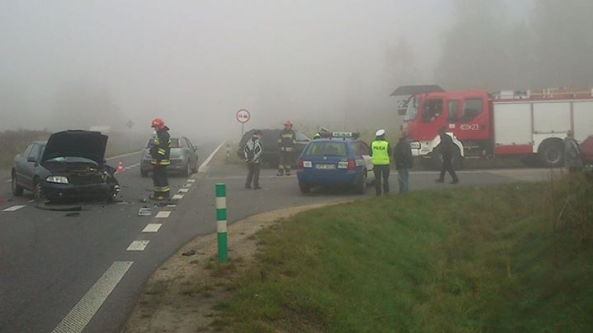 Wypadek na obwodnicy Siewierza