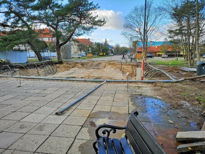 Prace na Promenadzie Historycznej ostro ruszyły. Uwaga na wykopy.