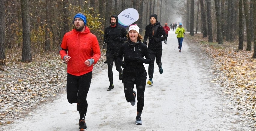 Parkrun Toruń w zimowej scenerii. Zobaczcie zdjęcia z soboty