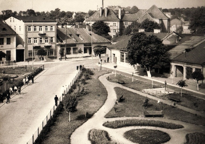 Lata 1967-1969 , Kraśnik, Rynek - Plac Wolności.
