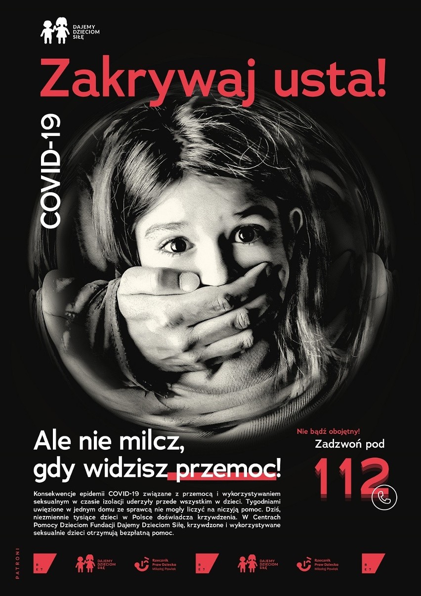 Starogard Gdański. Pandemia przemocy - startuje nowa kampania Fundacji Dajemy Dzieciom Siłę FILM