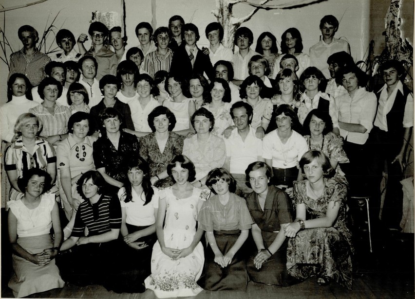 Nauczyciele SP3 w Szczecinku, lata 80