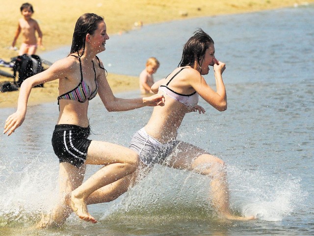 Kąpielisko "Słoneczko" będzie otwarte 24 czerwca, ale kąpiących się już nie brakuje