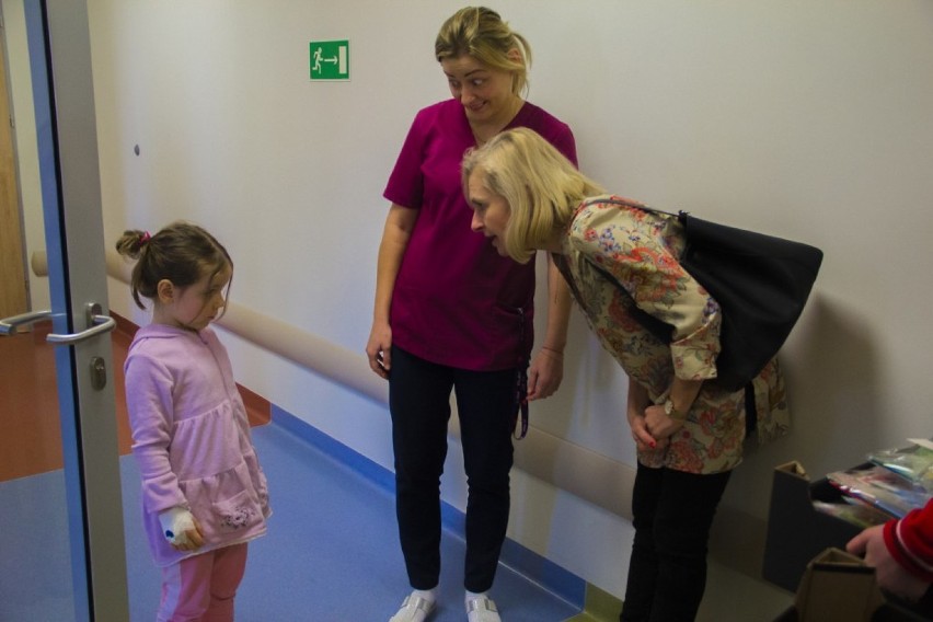 Obornicka Dwójeczka z wizytą w obornickim szpitalu
