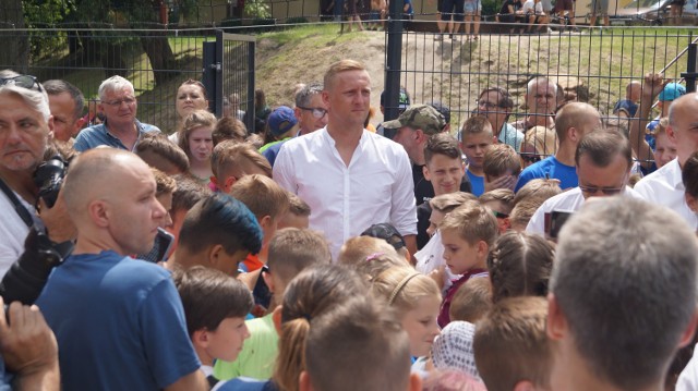 Kamil Glik w Jastrzębiu: tłumy na otwarciu boiska