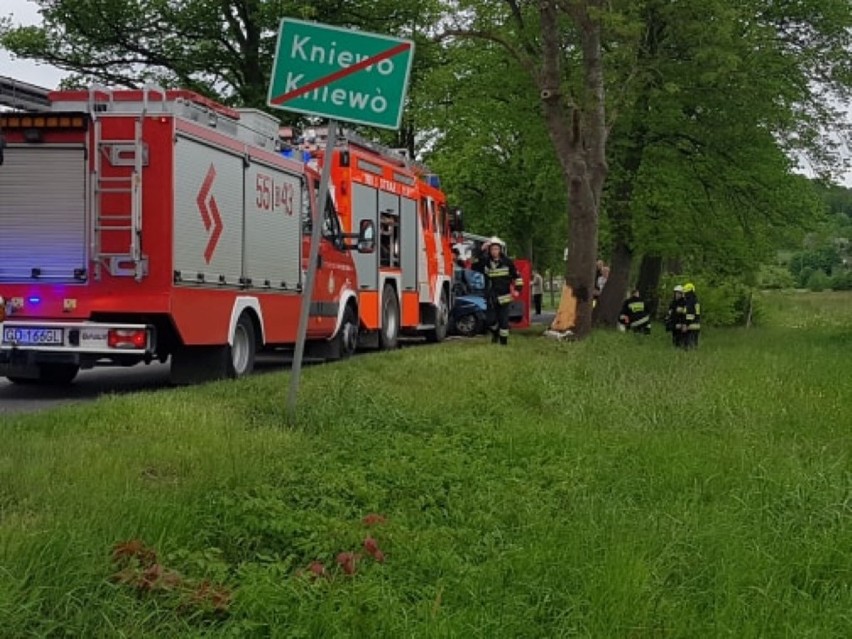 W Kniewie kontrowali drogę, na której zginął człowiek