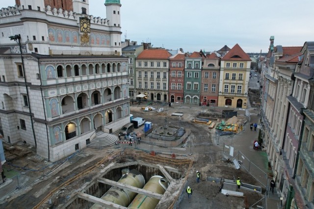 Poznań ma czas do końca 2023 roku na zakończenie i rozliczenie prac na Starym Rynku