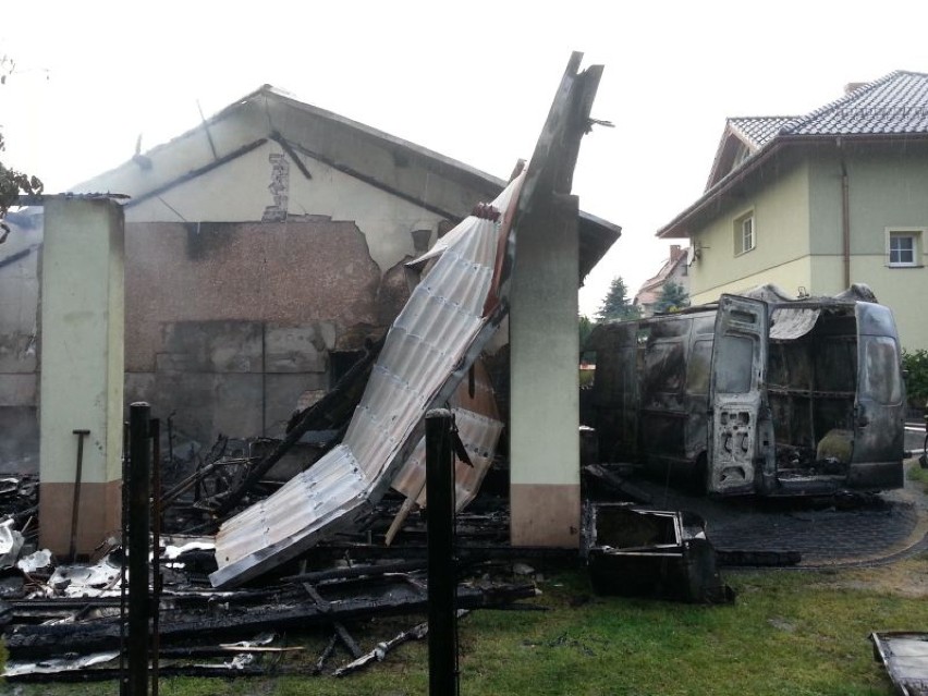Olbrzymie straty po pożarze w Gorzycach