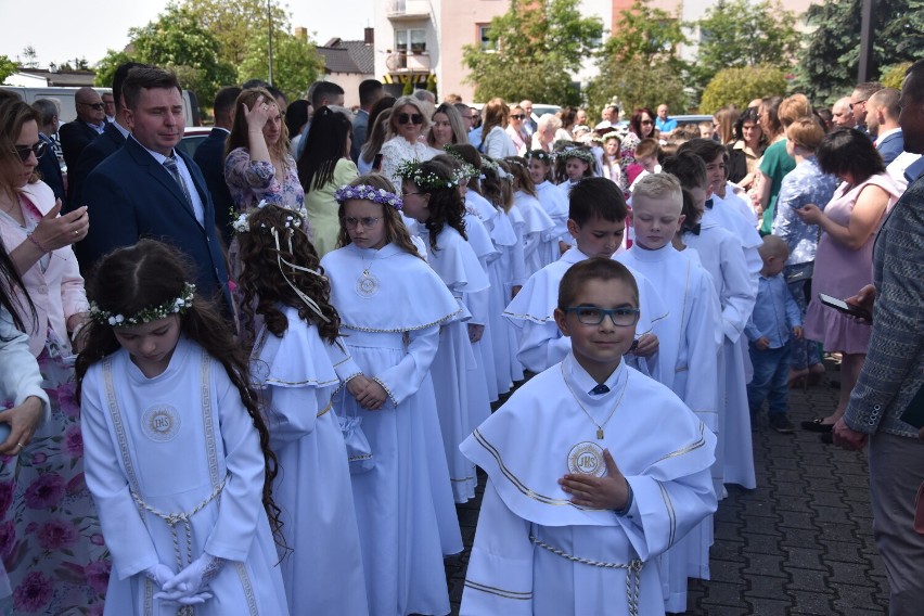 Gniezno: Pierwsza Komunia Święta w Parafii pw. Bł. Jolenty [21.05.2023]