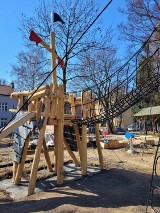 Kraków. Statek piracki wpłynął do jednego z parków