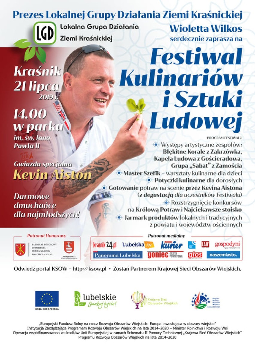 Festiwal Kulinariów i Sztuki Ludowej w Kraśniku już w niedzielę! Sprawdź, co zaplanowano (WIDEO)