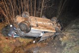 Dwa drogowe zdarzenia w gminie Pęczniew. Wypadek i nietrzeźwy kierowca (zdjęcia)