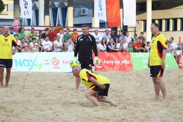 Puławskie boisko plażowe gościło gwiazdy