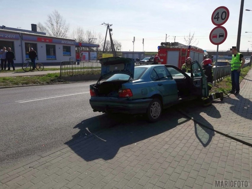 Wypadek na ul. Prószkowskiej w Opolu. Około 10.30 zderzyły...