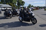 Piknik motocyklowy w Brzeźnie. Ponad 375 motocykli w paradzie i zbiórka krwi. Zobaczcie zdjęcia i wideo