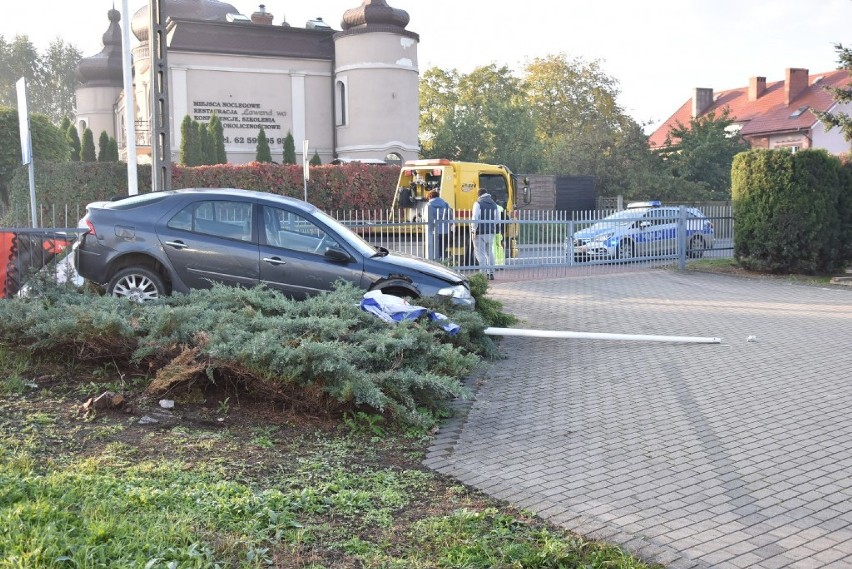 Wypadek na skrzyżowaniu Polnej i Kordeckiego