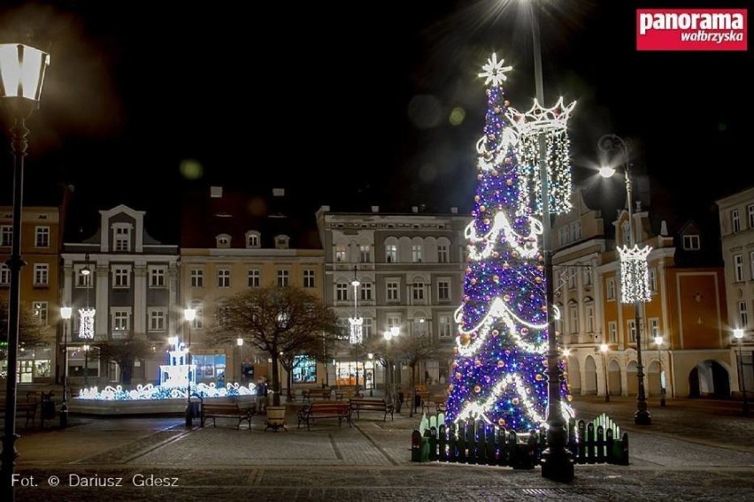 Świąteczne iluminacje w Wałbrzychu nadają miastu wyjątkowego...