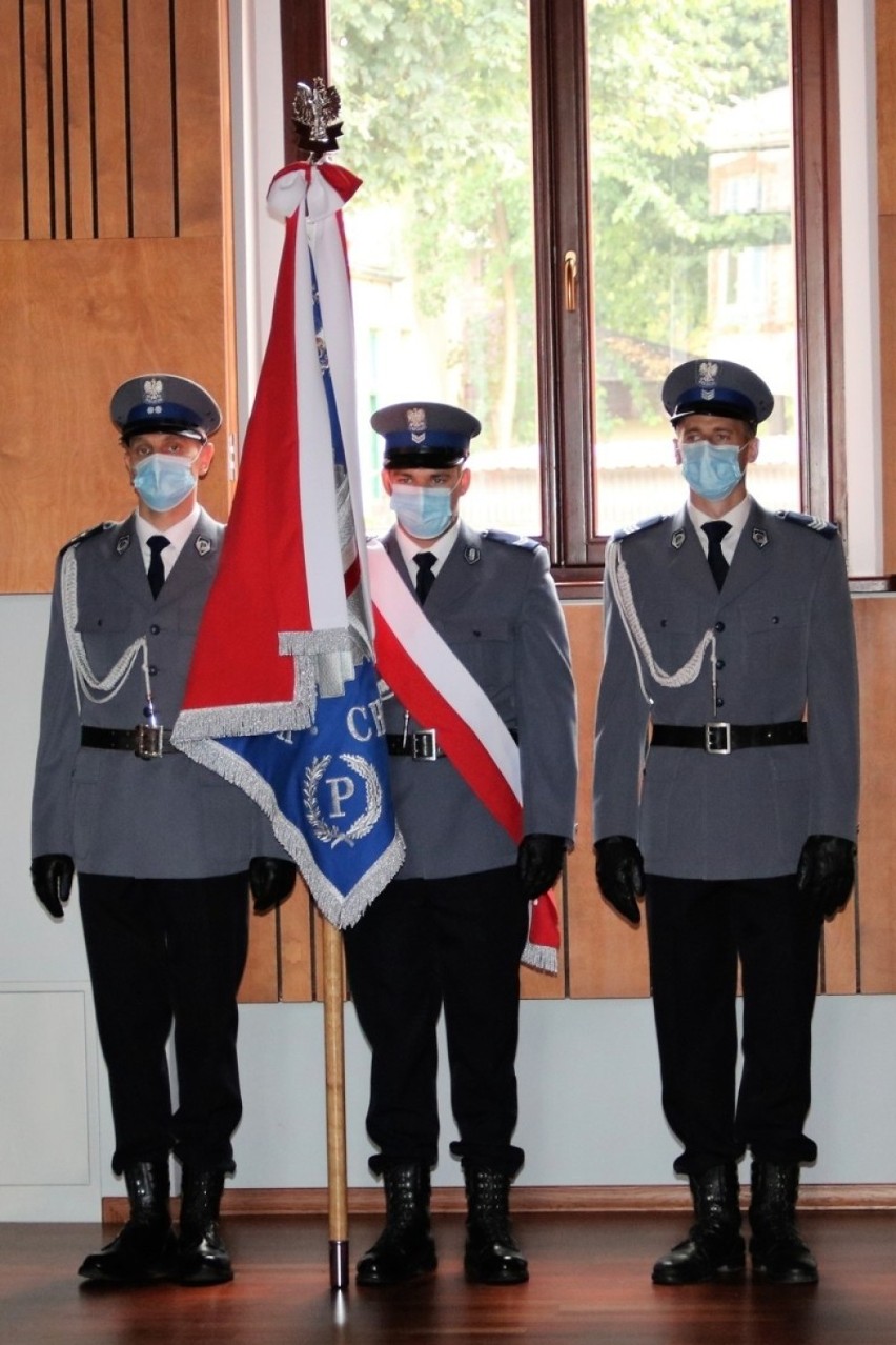 Policjanci z KPP w Chełmnie świętowali w szkole muzycznej