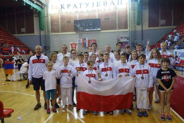 Sukces krośnieńskich karateków. Zdobyli brąz na mistrzostwach Europy w Serbii.