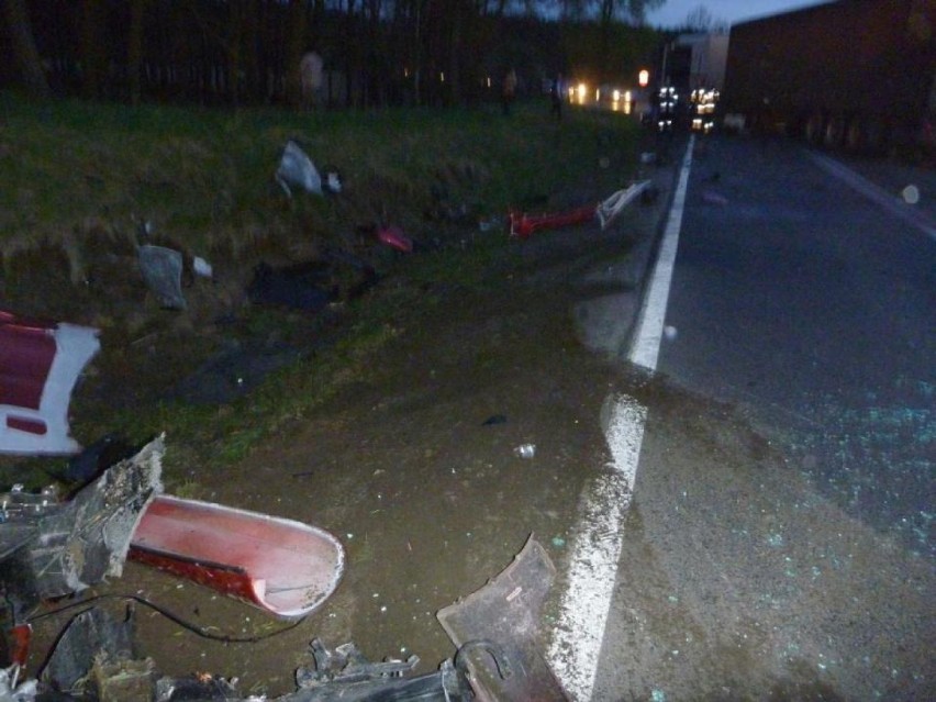 Wypadek w Biedrusku