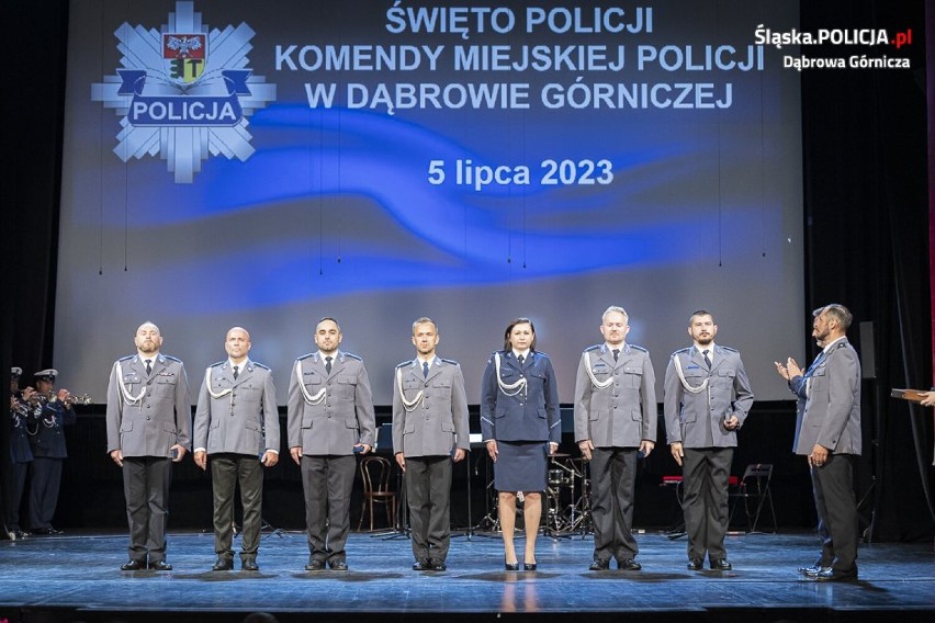 Święto dąbrowskich policjantów w PKZ...