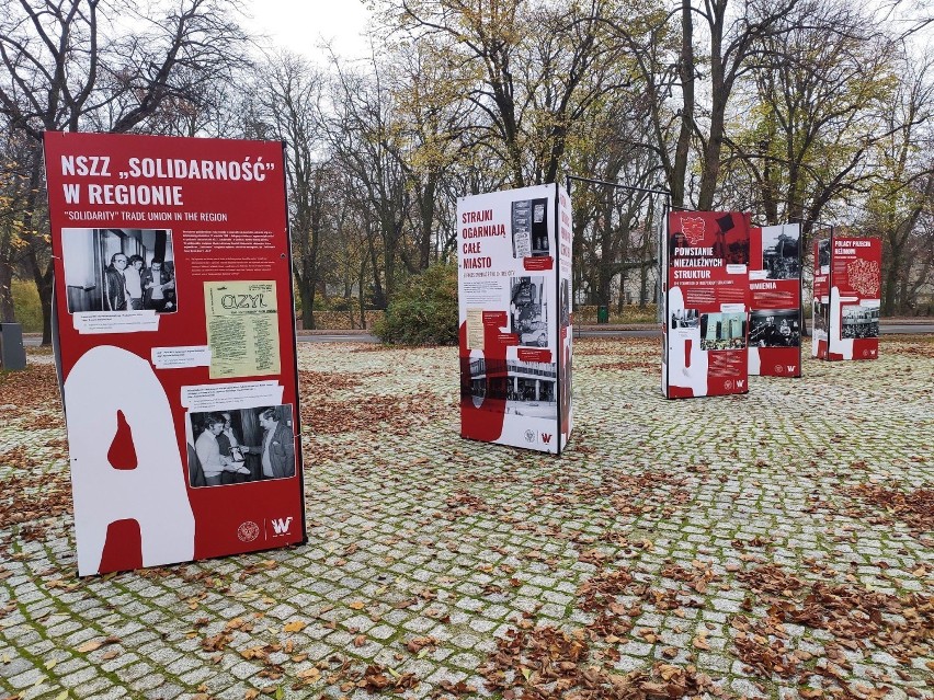 Kościan. Wystawa plenerowa pt.: "TU rodziła się Solidarność"