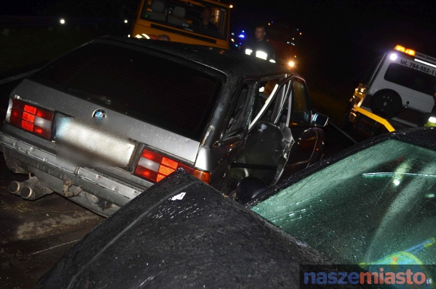 Wypadek na drodze Włocławek - Lipno. Czteromiesięczne dziecko trafiło do szpitala [WIDEO]