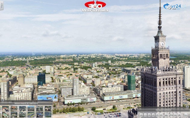 Screen z www.Warszawa360.pl