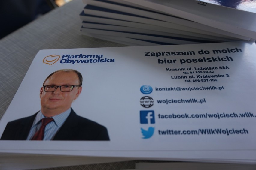 Kraśnik: Poseł Wojciech Wilk uruchomił mobilne biuro poselskie (ZDJĘCIA, WIDEO)