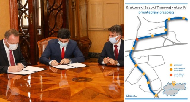 W poniedziałek, 21 grudnia, podpisano umowę na budowę linii tramwajowej do Mistrzejowic.
