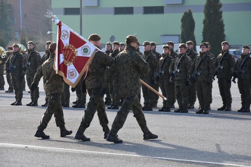 Trzydziestu terytorialsów złożyło wojskową przysięgę