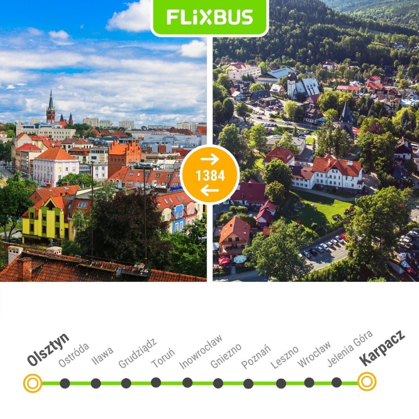 FlixBus uruchamia nowe połączenia z Gniezna i otwiera wiosenno-letni kalendarz rezerwacji
