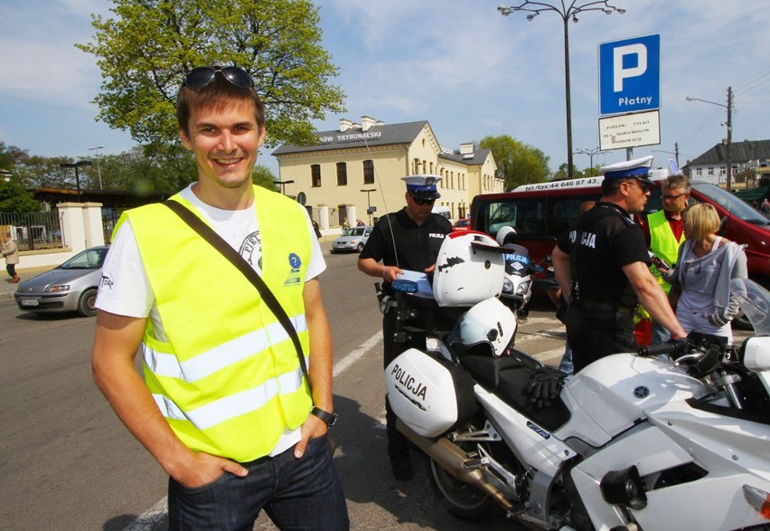 Europejski dzień bezpieczeństwa ruchu drogowego w Piotrkowie. Akcja policji i WORD