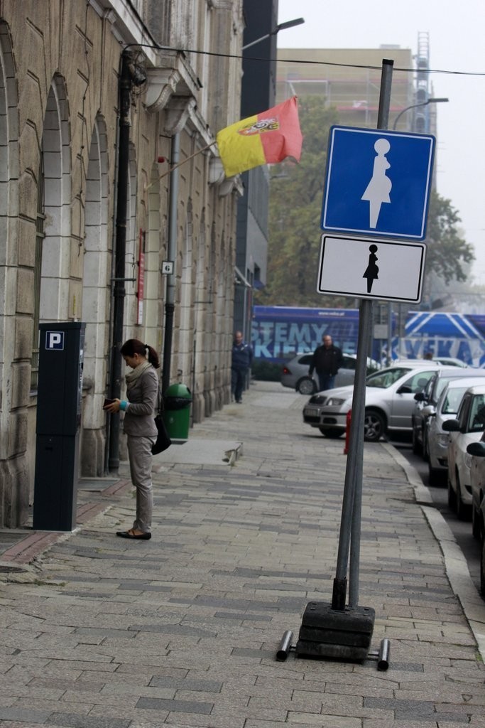 Wrocław: Kobiety w ciąży zaparkują łatwiej (ZDJĘCIA)