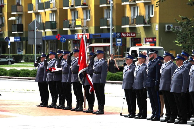 Uroczystości odbyły się przed miejscowym pomnikiem Marszałka Józefa Piłsudskiego