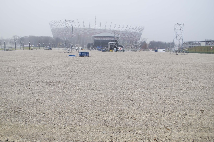 Sylwester 2014, Warszawa. Zobacz budowę sceny sylwestrowej