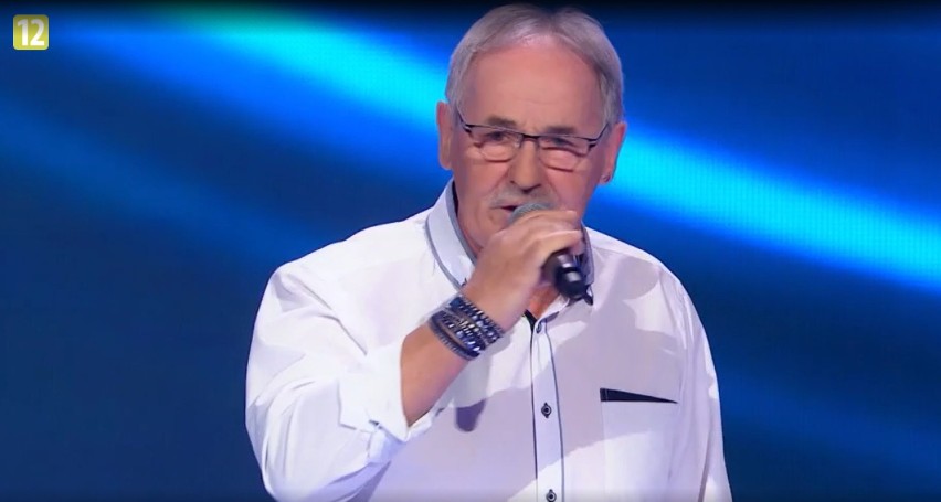 Jan Adamiak z Kudowy-Zdroju oświadczył się partnerce na scenie The Voice Senior