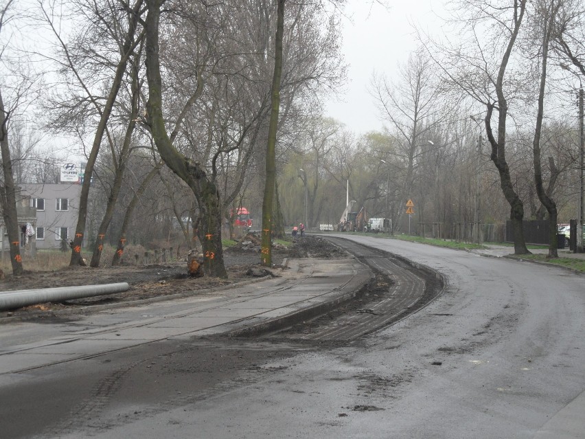 Ulica Sobieskiego w Sosnowcu częściowo zamknięta [ZDJĘCIA]