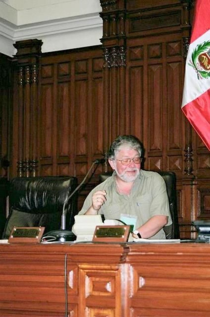 Na Kongresie Peruwiańskim w Limie.