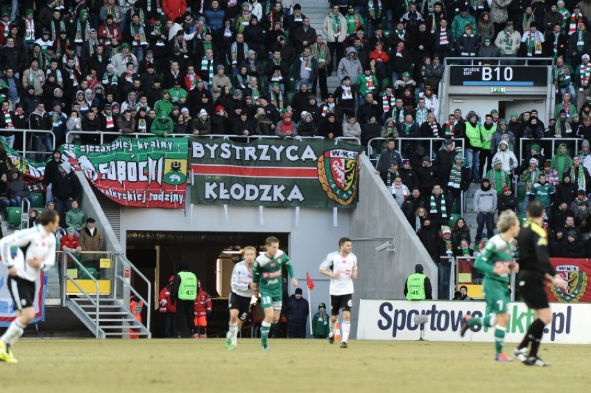 Oprawa meczu: Śląsk Wrocław - Legia Warszawa