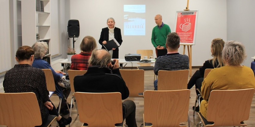 Piotr Milewski opowiadał w jasielskiej bibliotece o podróżach 