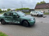 Zderzenie trzech samochodów na al. Wojska Polskiego w Malborku. Do szpitala trafiła jedna osoba