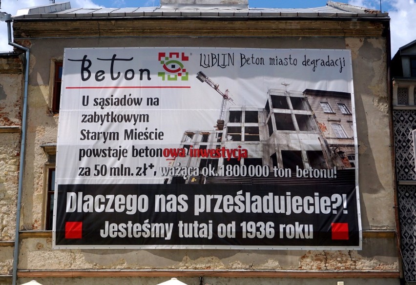 „Stop niszczeniu Starego Miasta”. Kolejna odsłona sąsiedzkiego sporu w Lublinie