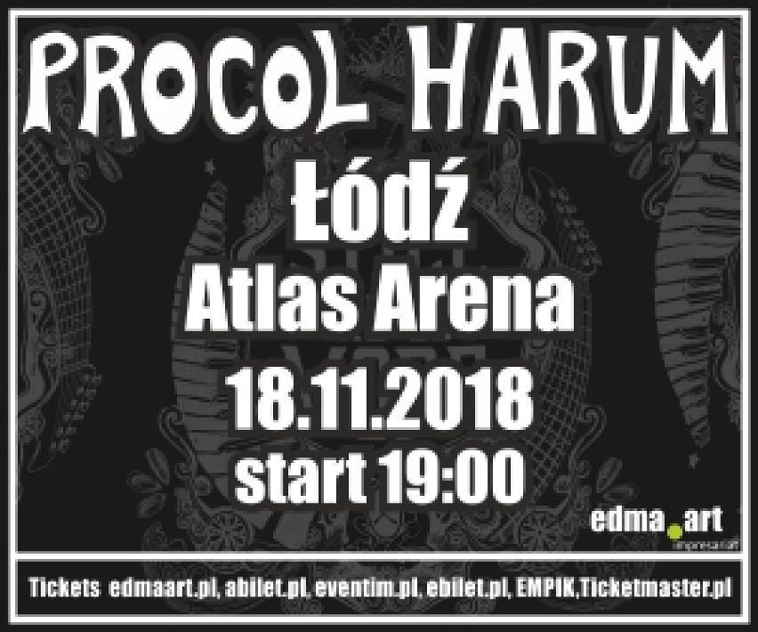 Legendarny brytyjski zespół Procol Harum wystąpi w Atlas Arenie