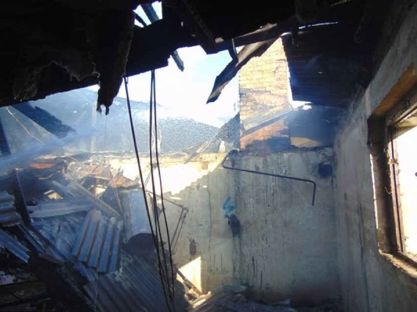 Pożar w Lesionkach - do zdarzenia doszło w piątek 22...