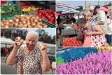 Targowisko przy ul. Kaliskiej we Włocławku. Tanie owoce i warzywa, odzież inne produkty. Zdjęcia, ceny - 9 września 2023