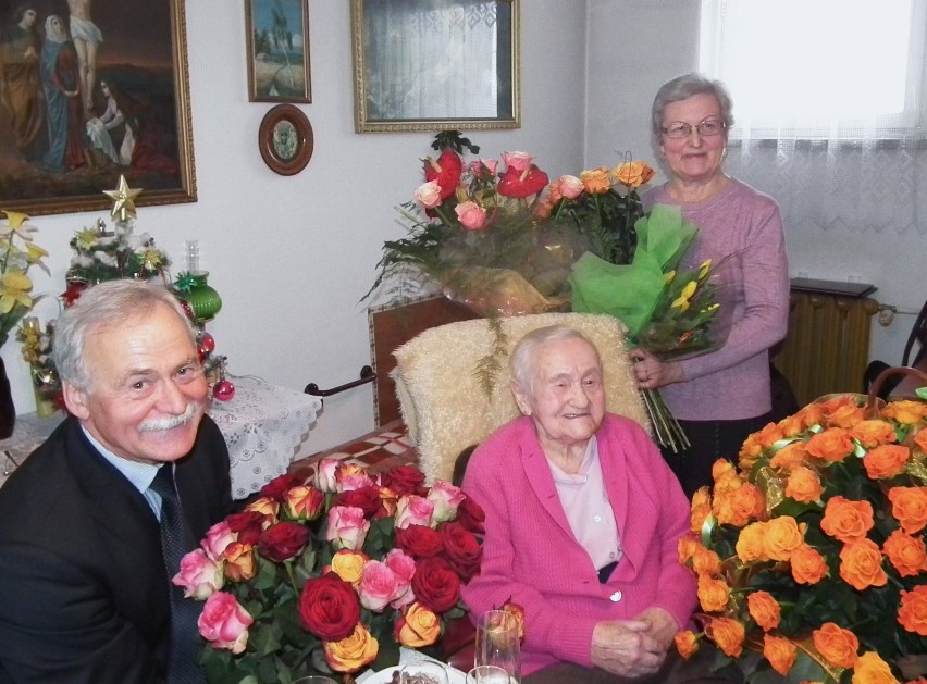 Pani Janina Chochorowska skończyła 100 lat