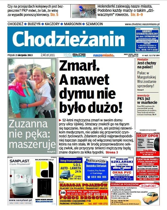 Chodzieżanin: Zobacz co w najnowszym numerze [2 sierpnia]