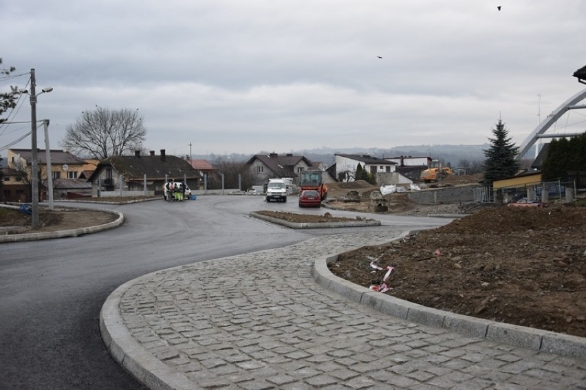 Nowy Sącz. Na osiedlu Helena powstaje rondo turbinowe [ZDJĘCIA]