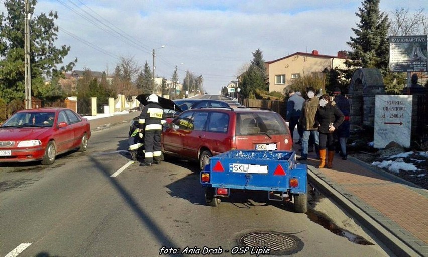 Wypadek w Dankowie. Ranna osoba w szpitalu [FOTO]